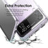 for Samsung Galaxy Z Flip 3 Case, Clear Shockproof Zflip3 Phone Cover, Slim Thin Protective Silicone Cases for Flip3 5G Phone - Transparent...
