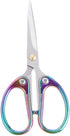 Stainless Steel Scissors Sewing Scissors Textile Fabric Cutter Paper Embroidery Handicraft Dressmaking Tools Needlework Tool(M)...