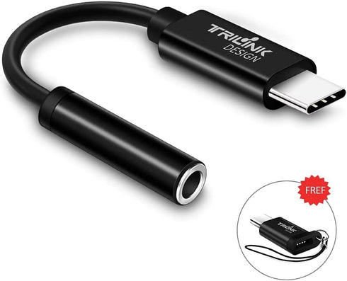 USB Type C to 3.5mm Audio Headphone Jack Adapter (Hi-Res & Digital Chipset) Aux Adaptor Compatible with New iPad Pro(11” 12.9”)/MacBook/Pro/Air, G...