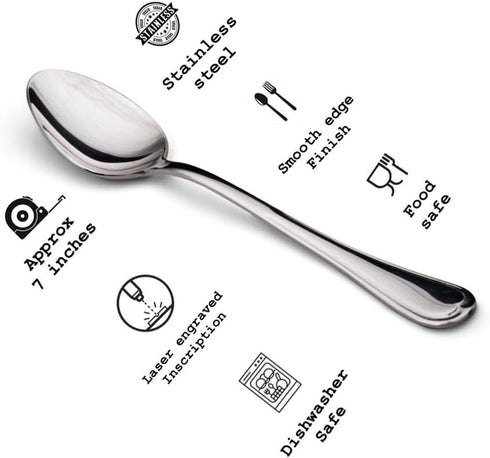 BIG EVENTS Cereal Killer Engraved Spoon Gift - Love gifts - Gift for her - Gift for him - christmas gift - funny gifts - cereal lover gift - food ...