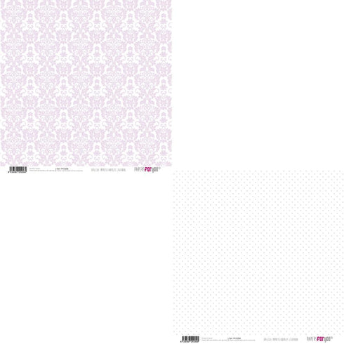 Papers For You - Mini Scrapbooking and Craft Paper Kit | " Lavender Essentials" Collection | Includes 25 Double Sided Papers with Different Design...