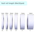 10 Rolls Double Sided Adhesive Tape Heavy Duty Two Sided Tape Double Sticky Adhesive Tape Tear and Tape Adhesive for Arts Crafts Scrapbooking Phot...