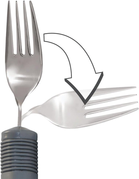 Rehabilitation Advantage Fork with Rubber Handle...