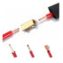 20Pcs 8 Gauge Docking Connector, Copper Clamp Kit, Square Terminal Connector, Seamless Wire and Cable Pressure Free Terminal Kit, 20Pcs Heat Shrin...