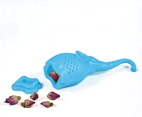 Tvoip 3Pcs Tea Infuser Cute Small Elephant Silicone Tea Strainer Coffee Loose Leaf Strainer Bag Mug Filter Diffuser Tea Accessories...