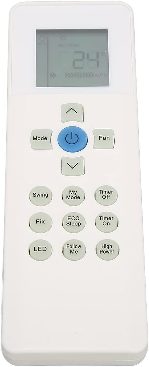 RG67N / BGEF Air Conditioner Remote Control Replacement for Air Conditioner RG67N / BGEF RG67V / BGEF Without Batteries...
