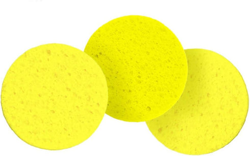 Hermit Crab Sponges for Water, 3 Pack Unbleached Hermit Crab Accessories & Supplies, Pet Crab Sponges Provide Nutrients and Maintain Tank Humidity...
