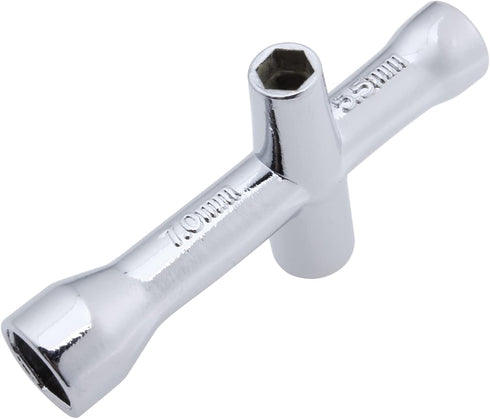 HobbyPark 17mm Wheel Hex Wrench & 4/5/5.5/7mm Hex Nut Wrench Hex Socket Wheel Spanner Tools for 1/8 1/10 1/12 1/14 1/16 1/18 1/24 RC Car Truck Cra...