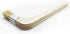 Wooden Handled Hog Bristle Radiator Right Angle Bend Paint Brush, 11" Long, 1" Brush Width (2 Pieces)...