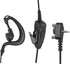 Accessories Clear Earpiece with Mic 3.5mm Screw in Headphone Ear Piece Walkie Talkie Headset for Motorola Vertex Standard Radio vx-261 vx261 vx 26...