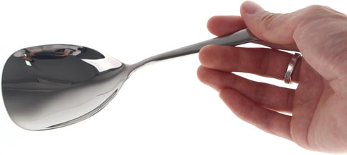 IMEEA Serving Spoon 18/10 Stainless Steel Buffet Serving Spoon, 8.9 Inches Large Serving Spoon for Catering...