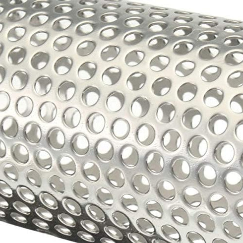 Dependable Industries Inc. Essentials Stainless Steel BBQ Grill Smoker Tube for Wood Pellet Pipe Smoking Meat Box 12" Long Cylinder...