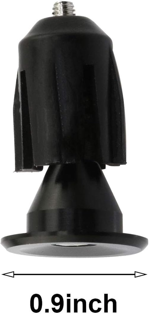 2pcs Bike Grip Handle Bar End Plugs Aluminum Alloy Bar Ends Handlebar End Plugs Handlebar Caps Bar End Caps with Installation Tool for Bike Handle...