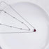 Love Heart Layered Choker Necklace Silver Simple Beads Pendant Necklace Simple Chain jewelry for Women...