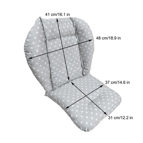 High Chair Cushion, High Chair Pad/seat Cushion/baby High Chair Cushion,soft and Comfortable,light and Breathable,make The Baby More Comfortable (...
