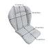 High Chair Cushion, High Chair Pad/seat Cushion/baby High Chair Cushion,soft and Comfortable,light and Breathable,make The Baby More Comfortable (...