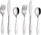 ANNOVA Children's Flatware 6 Pieces Set - Stainless Steel Cutlery/Silverware 2 x Safe Forks, 2 x Dinner Knife, 2 x Dinner Spoon - Safe Kids Toddle...