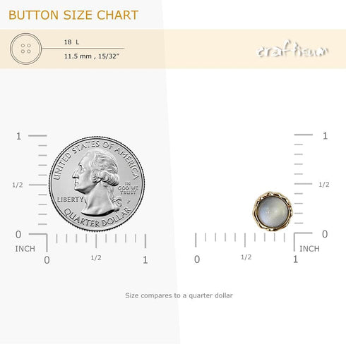 Frosted Gray Resin Rotating Flower Metal Base Sewing Shank Buttons 20 Pcs - 11.5mm, 15/32"...