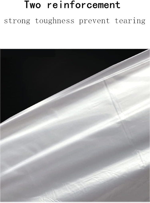 4 Gallon Trash Bags, Handle Tie Garbage Bags Strong Waste Basket Can Liners for Bathroom, Kitchen, Office, Bedroom, Office, Pet, Car...