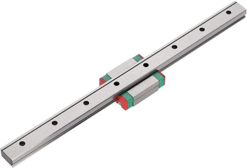 Linear Motion Guides, LML12B Miniature Linear Rail Guide 12mm Width Slide Block Steel Carriage Block Linear Orbit Actuator Mini Slide Track Equipm...