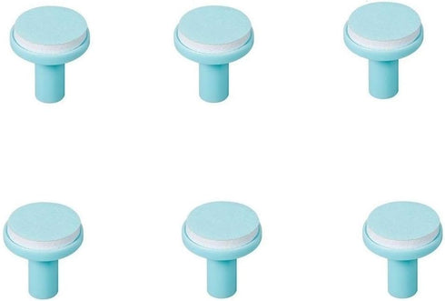 Baby Nail Trimmer Replacement Pads 6PCS Grinding Heads Polish Disc for Electric Nail File Clippers and Cutter Kit Blue for Children Kids 6 Moths U...