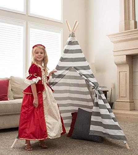 Little Adventures Winter Beauty Princess Dress Up Costume (Medium Age 3-5) - Machine Washable Child Pretend Play and Party Dress with No Glitter...