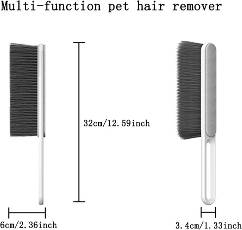 Reuseable Pet Hair Remover Lint Brush Dog and Cat Hair Remover for Couch Furniture Fabric Car Seats or Bedding Portable Lint Remover and Fur Remov...