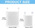 2Pcs Mesh Bath Toy Organizer, Bath Toy Storage, Hanging Bath Toy Holder, Baby Bath Tub Toy Storage Net with Pockets and Suction Hooks for Kids & T...