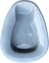 Comfort Axis Heavy-Duty Plastic Stackable Bedpan, Grey...
