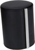 Neck Tie Box Formal Cylinder Men's Classy Necktie Travel Storage Case (Black)...