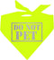 Do Not Pet Reflective High Visibility (Hi Vis) Night Safety Neon Dog Bandana (NeonYellow, OS 834)...