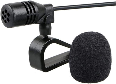 Car Microphone Stereo 3.5mm Jack Assembly Mic Car Radio Microphone Compatible with Kenwood Boss Corehan Power Acoustik JVC Sony Jensen Alpine Car ...