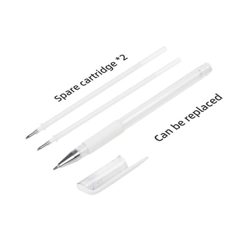Eyebrow microblading Marker Pen,Skin Marker Pen,Eyebrow Permanent Makeup Position Mapping Mark Tools (White)...