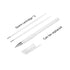 Eyebrow microblading Marker Pen,Skin Marker Pen,Eyebrow Permanent Makeup Position Mapping Mark Tools (White)...