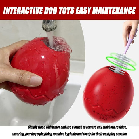 Stuffable Dog Toys,Durable Dog Chew Toy Interactive Slow Feeder Tough Puzzle Toys,Natural Rubber Treat Dispensing Dog Toys for Aggressive Chewers ...