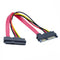 chenyang SAS to SATA Cable,SFF-8482 SAS 29 Pin to SATA 22Pin Hard Disk Drive Raid Extension Cable with 15 Pin SATA Power Port...