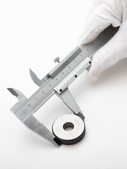Vernier Caliper, 0-6inch/0-150mm Manual Micrometer Caliper, Stainless Steel Non Digital Caliper,0.02mm/0.001" High Precision Caliper, Durable Slid...