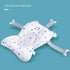 Baby Bath Cushion Pad Newborn Bathtub Mat Infant Bath Supporter Net Baby Bathtub Pillow Non-Slip Floating Bathing Tub Seat (White Star, 28cm*43cm*...