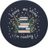 Leave Me Alone I'm Reading Flower Book Lover Bookish Blue PopSockets Standard PopGrip...