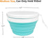 CARTINTS 950ml Collapsible Bowls-Silicone Food Storage Containers-Prep/Storage Bowls with Lids-Silicone Lunch Containers, Ideal for Travel and Cam...