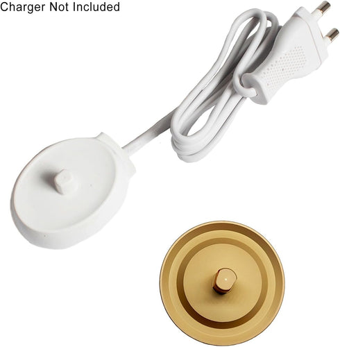 Compatible for Oral-B Electric Toothbrushes Holders for Bathroom,Aluminum Engineered Gold Toothbrush Holder,Compatible with only Oral B Electric t...