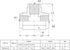 (2-PACK) 5605-04-04-04 Hydraulic Hose Adapter Fitting 1/4" Female (1/4-18 NPTF) × 1/4" Female (1/4-18 NPTF) × 1/4" Female (1/4-18 NPTF) Street Tee...