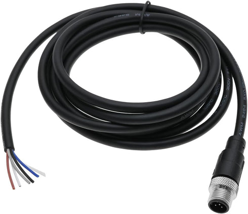 5 Pin M12 Sensor Connector Straight Aviation Cable Male to Male Aviation Socket Waterproof Electrical Cable for Industrial Automation Control...