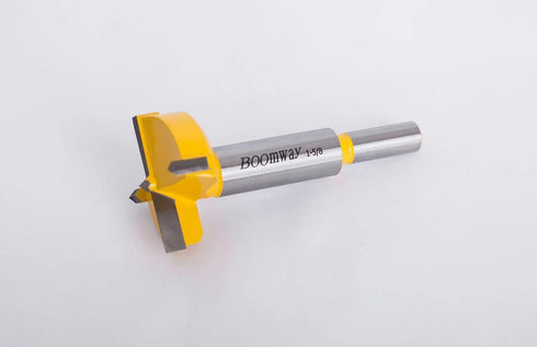 Carbide Forstner Drill Bit (1-5/8'') Made of Carbon Steel, Suitable for fine Woodworking, Cabinet Making, etc...
