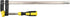 Bar Clamp - 12" F-Clamp with Ergonomic Handle & Push-Button Adjustment - 107118...