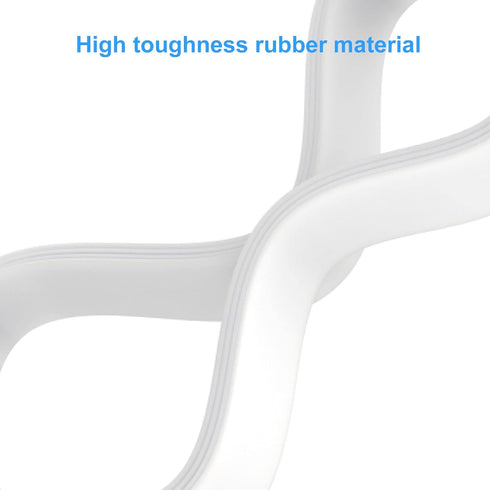 5 Pack Rubber Gaskets Replacement Seal White Ring for Nutri Ninja Blender Replacement for Ninja Auto iQ Pro Extractor CT680 BL456-30 BL480 BL681A ...