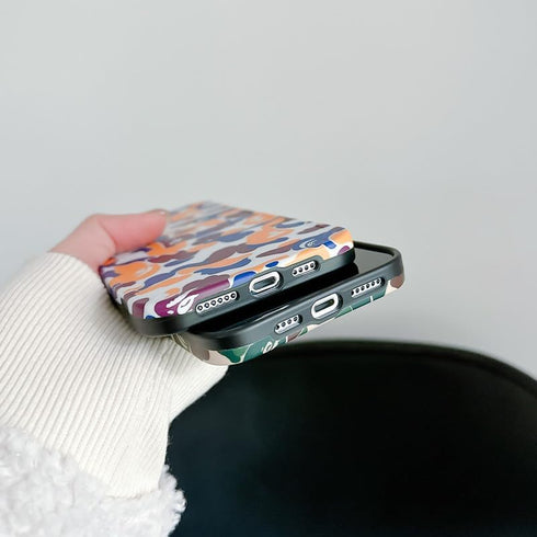 Camo Case Compatible with iPhone 15 Pro Max Case,Camouflage Trendy Pattern for iPhone Case, Slim Soft IMD Fashion Cool Case for Men Boy Teen(15 PM...