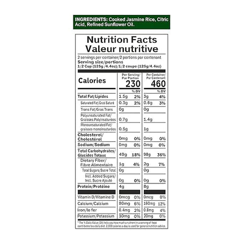 Eat Regal Jasmine Microwave Parboiled Rice Pack of 6, 8.8 Ounce, Ready Rice in 90 Sec |100% Natural Ingredients | Pre Cooked | Ready to Eat | Thai...