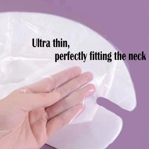 100pcs Disposable Neck Mask,Neck Wrinkle Paper Sheets Moisturizer Mask, for DIY Skin Care Moisturizing Firming (Neck Mask)...