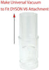 EZ SPARES Compatible with DYS V6,Mini Turbo Floor, Bed Clean Crevices Tool,Vacuum Cleaner DYS V6 Mattress Handheld...